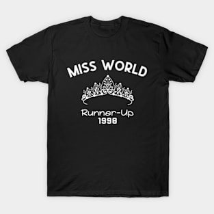 Miss World Runner-Up 1998 T-Shirt